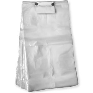 Custom printed PE wicket bags with optional biodegradable material