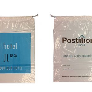 biodegradable laundry bags can be custom printed to meet your needs