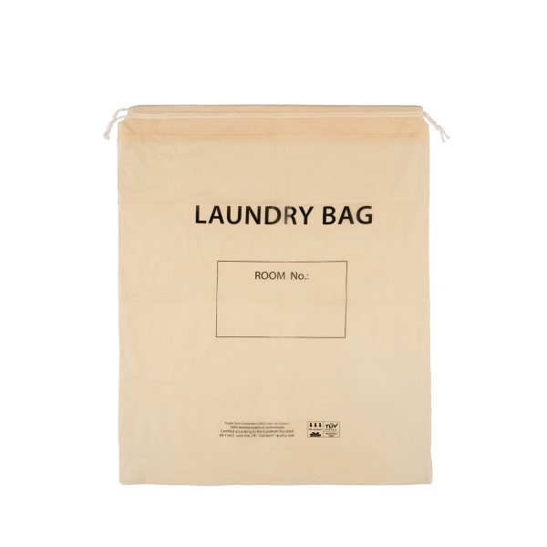 "OK Compost" Compostable hotel laundry bags