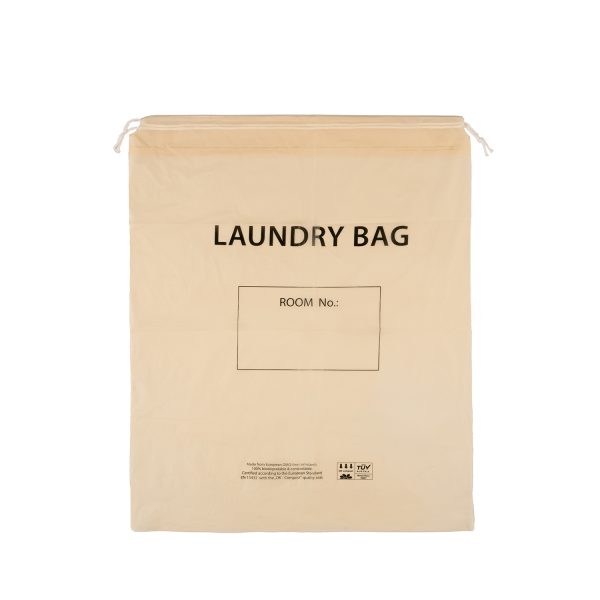 "OK Compost" Compostable hotel laundry bags