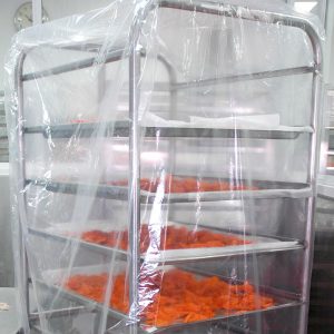 PA/PE Vacuum Food Sealer Bag with Microchannel (Embossed) – Roll