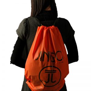 Trendy and reusable, drawstring gym bags are sure to make an impression on your customers