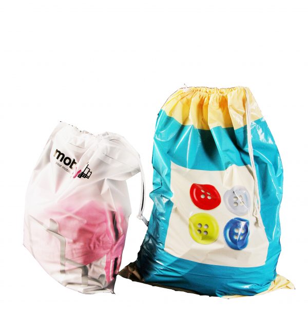 Drawstring backpacks are ideal as event goodies bags or for theme parks
