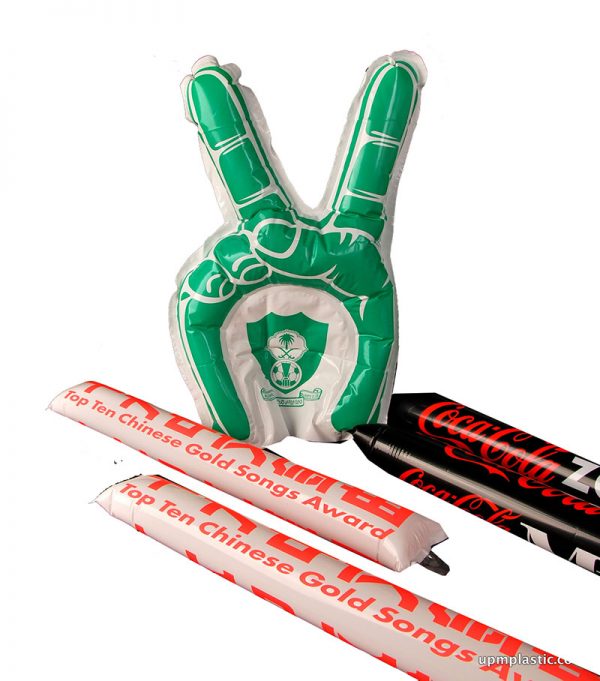 Custom shaped bang bang sticks are ideal for sporting events and definitely eye catching