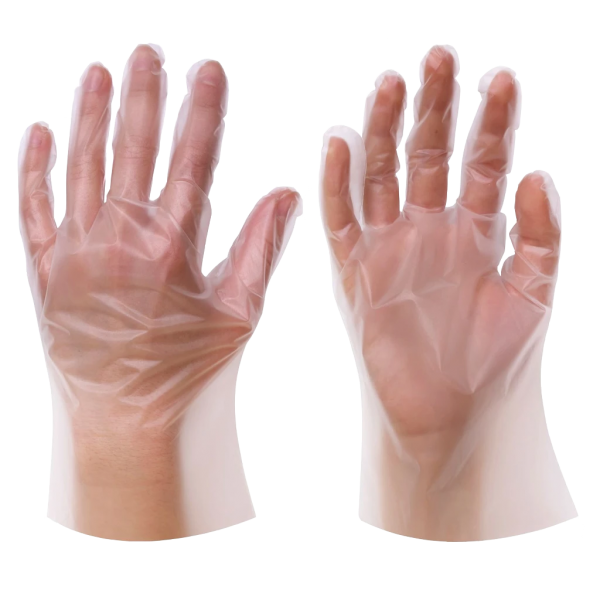 Soft transparent TPE gloves